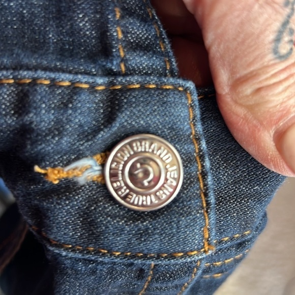 NWT’S True, religion Retro Barn overalls SZ L New - Picture 12 of 14